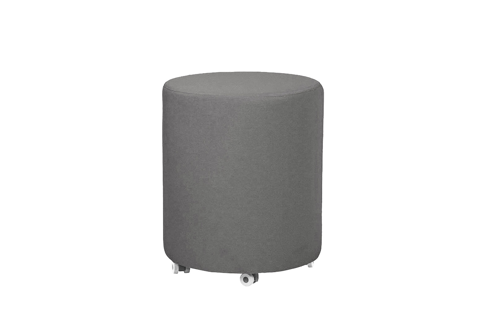 Фото 1 - Пуф Новий Стиль Round Mobile (Box-1) 42x42x50 см м'який на роликах