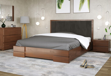 Фото Кровать Arbor Drev Милано 160 см подъемная (фанерный каркас)