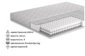 Фото 3 - Кровать МироМарк Хеппи 90х200 см с ящиками, каркасом и матрасом, белый глянец