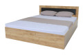 Фото 1 - Ліжко Garant NV Віва / Viva с матрасом 160х200 см, дуб крафт золотий / сірий графіт