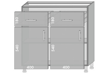 Фото Низ 820 Престиж / Prestige Мебель Стар
