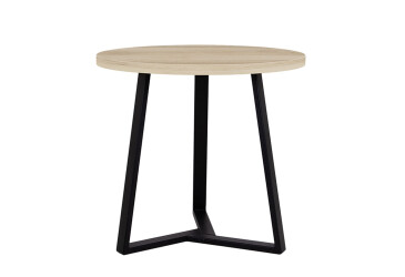 Фото Стол обеденный Новый Стиль Calipso black (36) D800 80x80 см, бук артизан