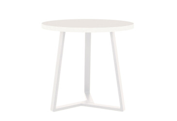 Фото Стол обеденный Новый Стиль Calipso white (36) D800 80x80 см, белый