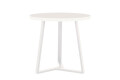 Фото 1 - Стол обеденный Новый Стиль Calipso white (36) D800 80x80 см, белый