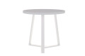 Фото 2 - Стол обеденный Новый Стиль Calipso white (36) D800 80x80 см, серый