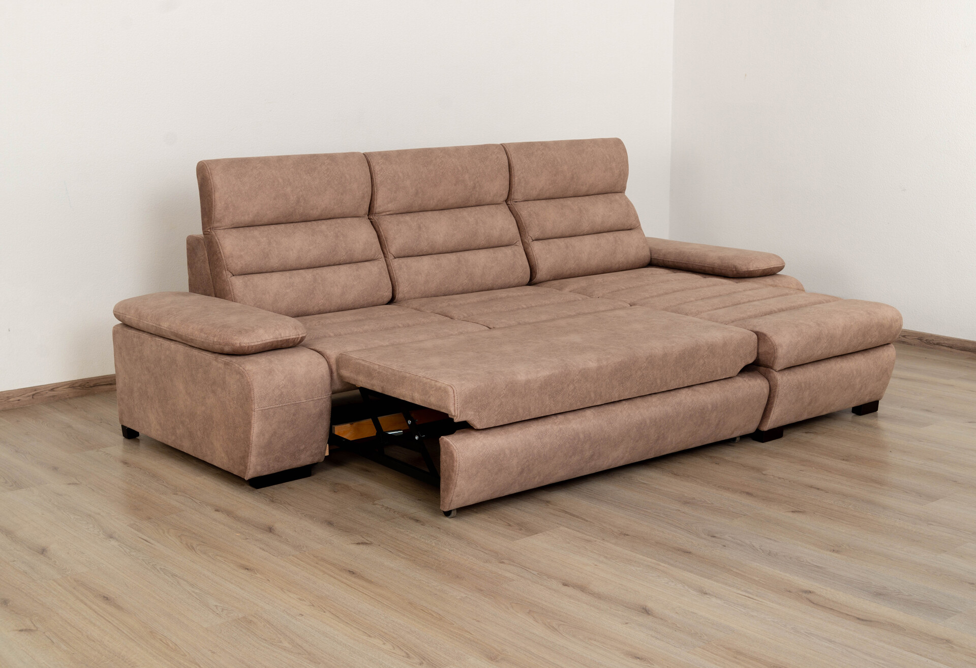 Фото 6 - М'який куточок Elegant Бенефіт 85 278x168 см бежевий