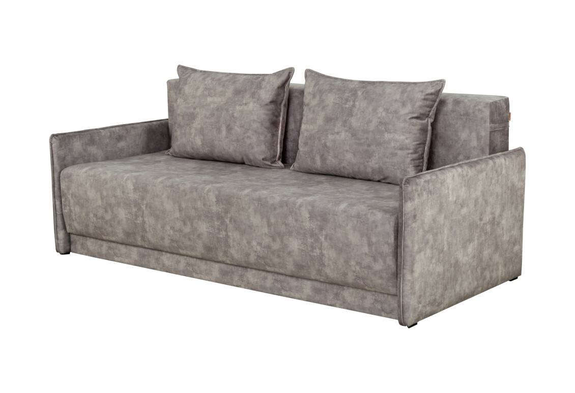 Фото Диван Элегант Бенефит 73 213x103 см серый