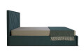 Фото 3 - Ліжко Eurosof Олівія 160х200 см з нішею та металопідйомником, смарагдовий