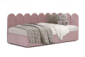 Фото 3 - Ліжко Eurosof Емелі 90х200 см з нішею та металопідйомником, рожевий