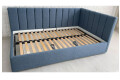 Фото 3 - Кровать Eurosof Софи 90х200 с нишей и металоподъёмником, синий