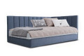 Фото 1 - Кровать Eurosof Софи 90х200 с нишей и металоподъёмником, синий