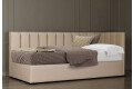 Фото 2 - Ліжко Eurosof Софі 90х200 см з нішею та металопідйомником, бежевий