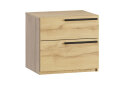 Image 3 - Приліжкова тумба Kredens furniture Venus (0003) з 2 шухлядами 55 см, дуб аппалачі