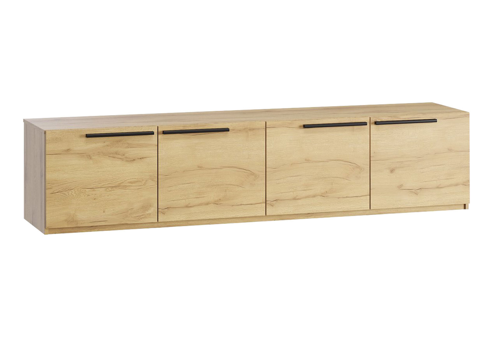 Фото 3 - Тумба під ТВ Kredens furniture Venus (0004) з 4 дверцятами 200 см, дуб аппалачі