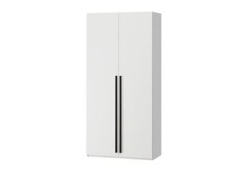 Image Шафа Kredens furniture Venus (0018) 2-дверна з полицями і штангою 100 см, біла