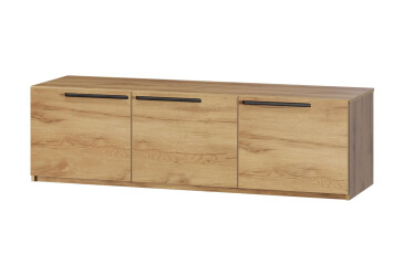 Фото Тумба под ТВ Креденс Фениче Venus (0005) с 3 дверцами 150 см, дуб аппалачи