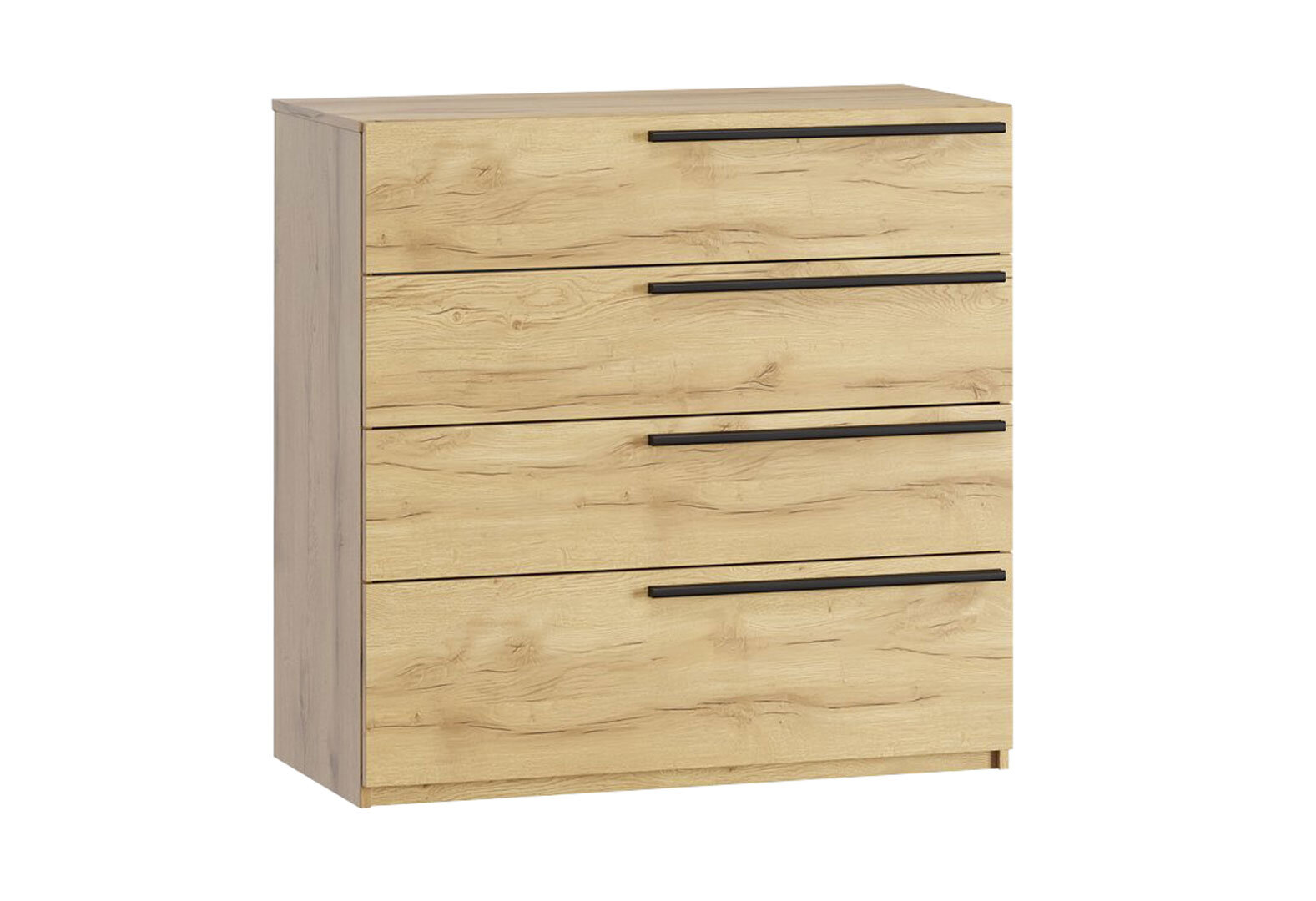 Фото 3 - Комод Kredens furniture Venus (0006) з 4 шухлядами 91,4 см, дуб аппалачі