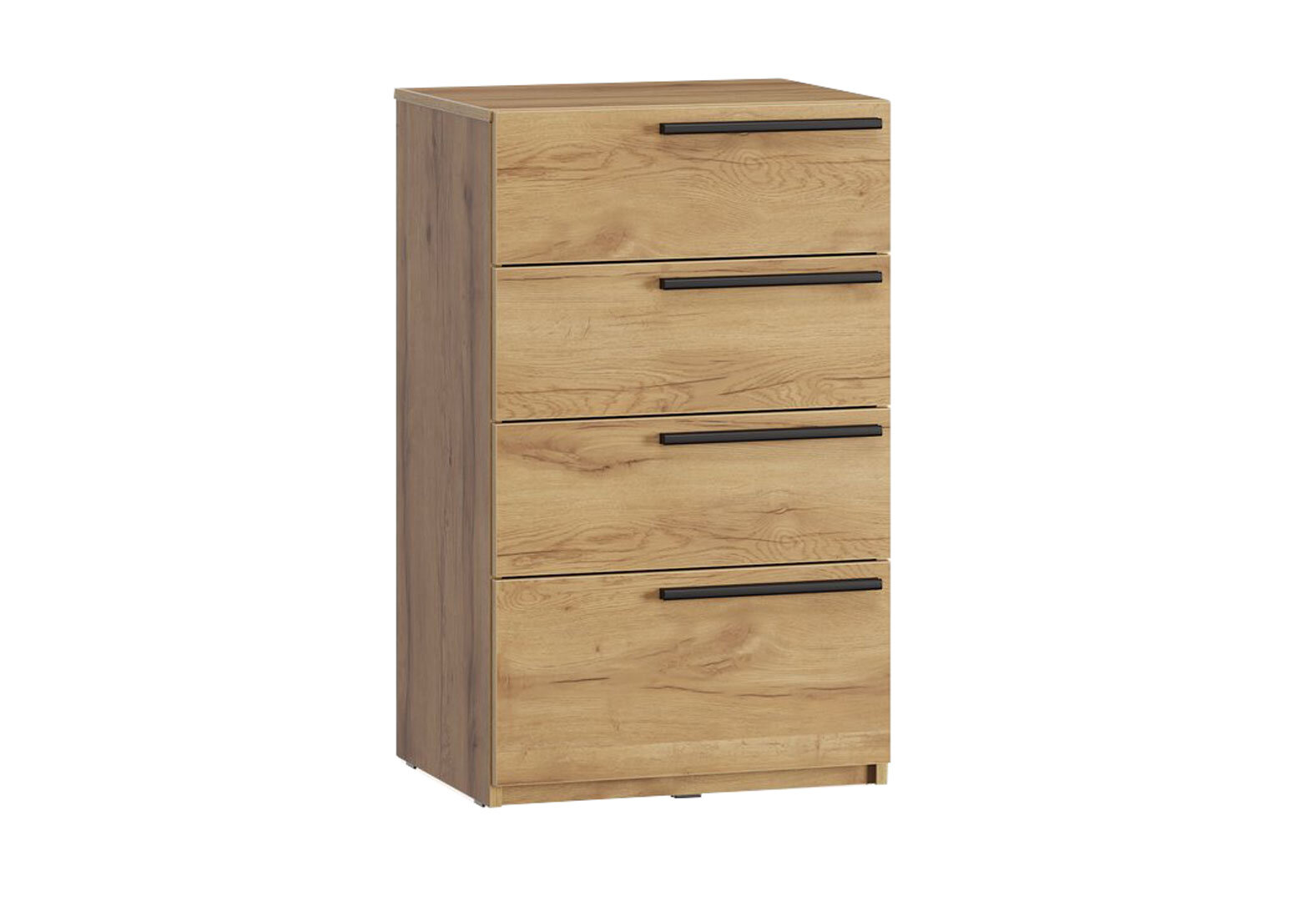 Фото 3 - Комод Kredens furniture Venus (0007) з 4 шухлядами 55 см, дуб аппалачі