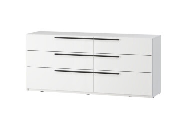 Фото Комод Kredens furniture Venus (0008) з 6 шухлядами 160 см, білий