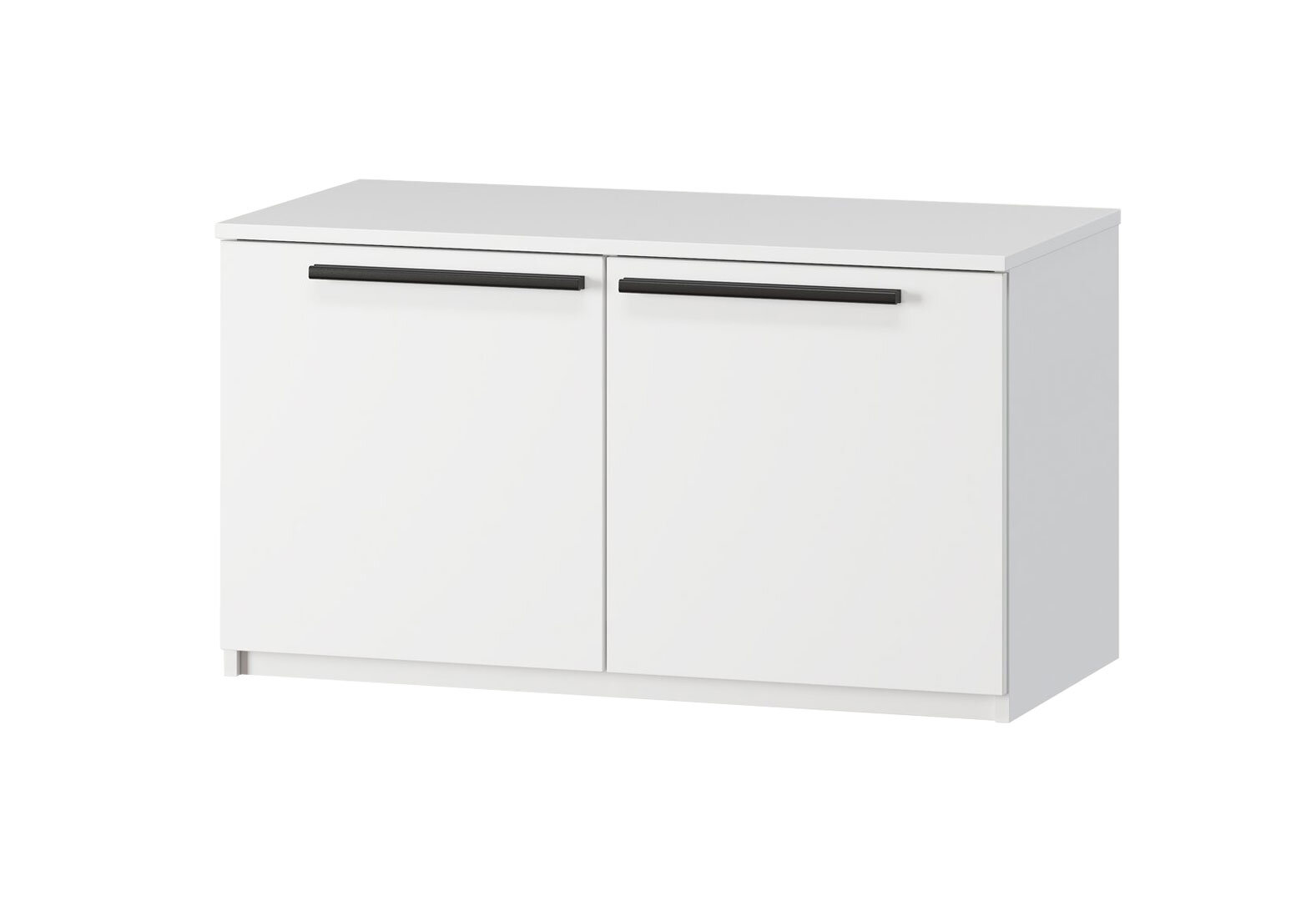 Фото 1 - Тумба для взуття Kredens furniture Venus (0010) з 2 дверцятами 87 см, білий