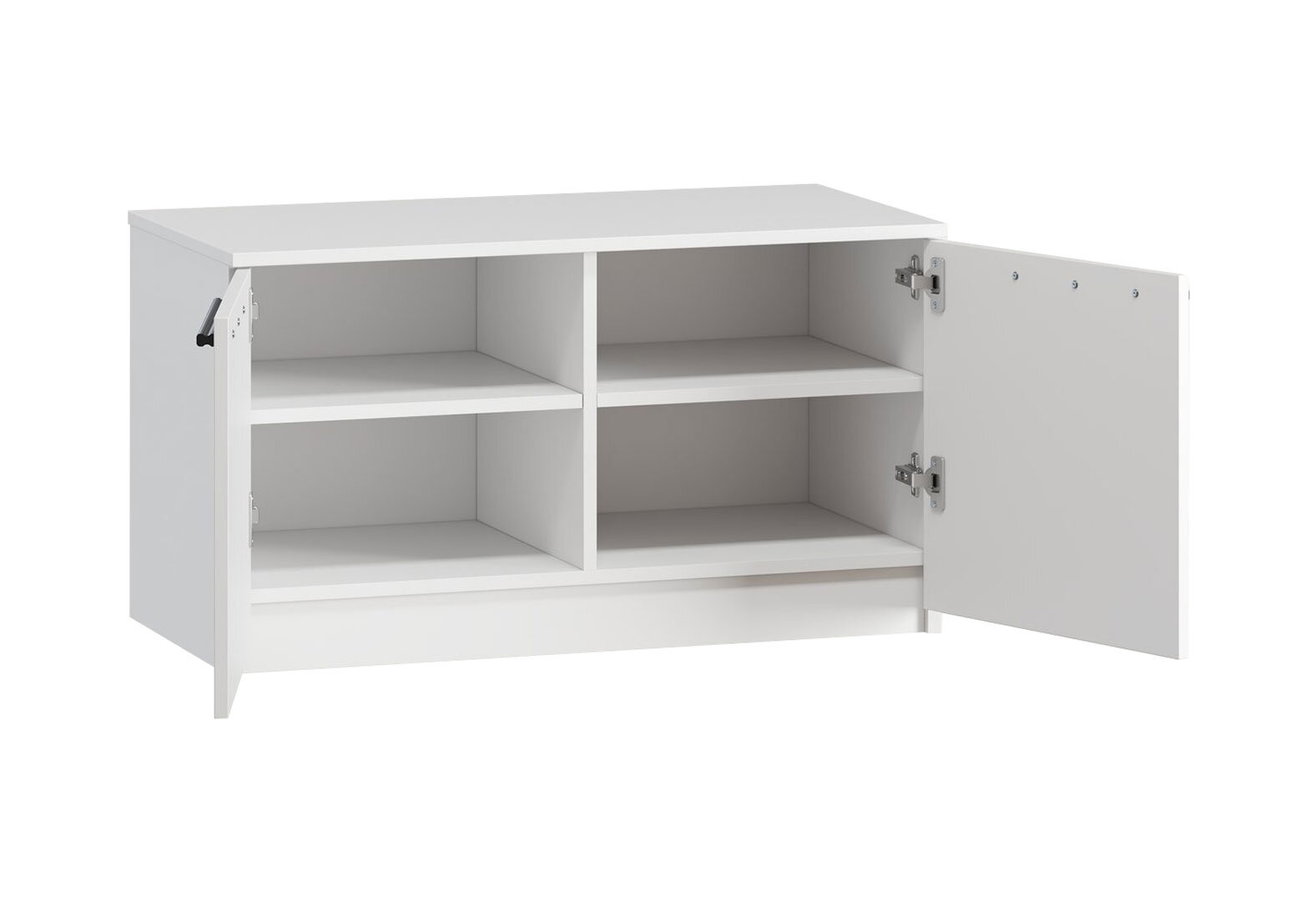 Фото 4 - Тумба для взуття Kredens furniture Venus (0010) з 2 дверцятами 87 см, білий