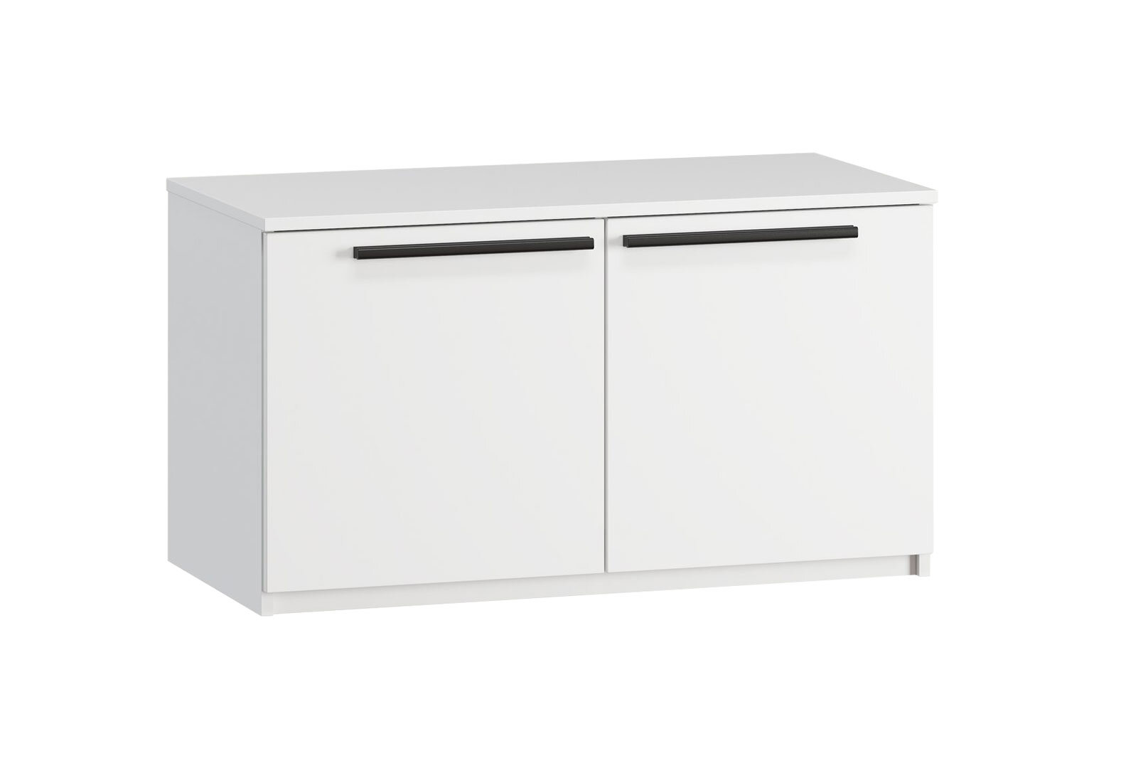 Фото 3 - Тумба для взуття Kredens furniture Venus (0010) з 2 дверцятами 87 см, білий