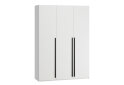 Image 4 - Шафа Kredens furniture Venus (0020) 3-дверна зі штангою і полицями 150 см, біла