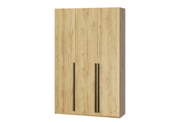 Image Шафа Kredens furniture Venus (0023) 3-дверна полицями 150 см, дуб аппалачі