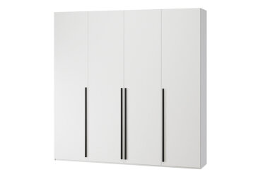 Image Шафа Kredens furniture Venus (0027) 4-дверна зі штангами і полицями 200 см, біла