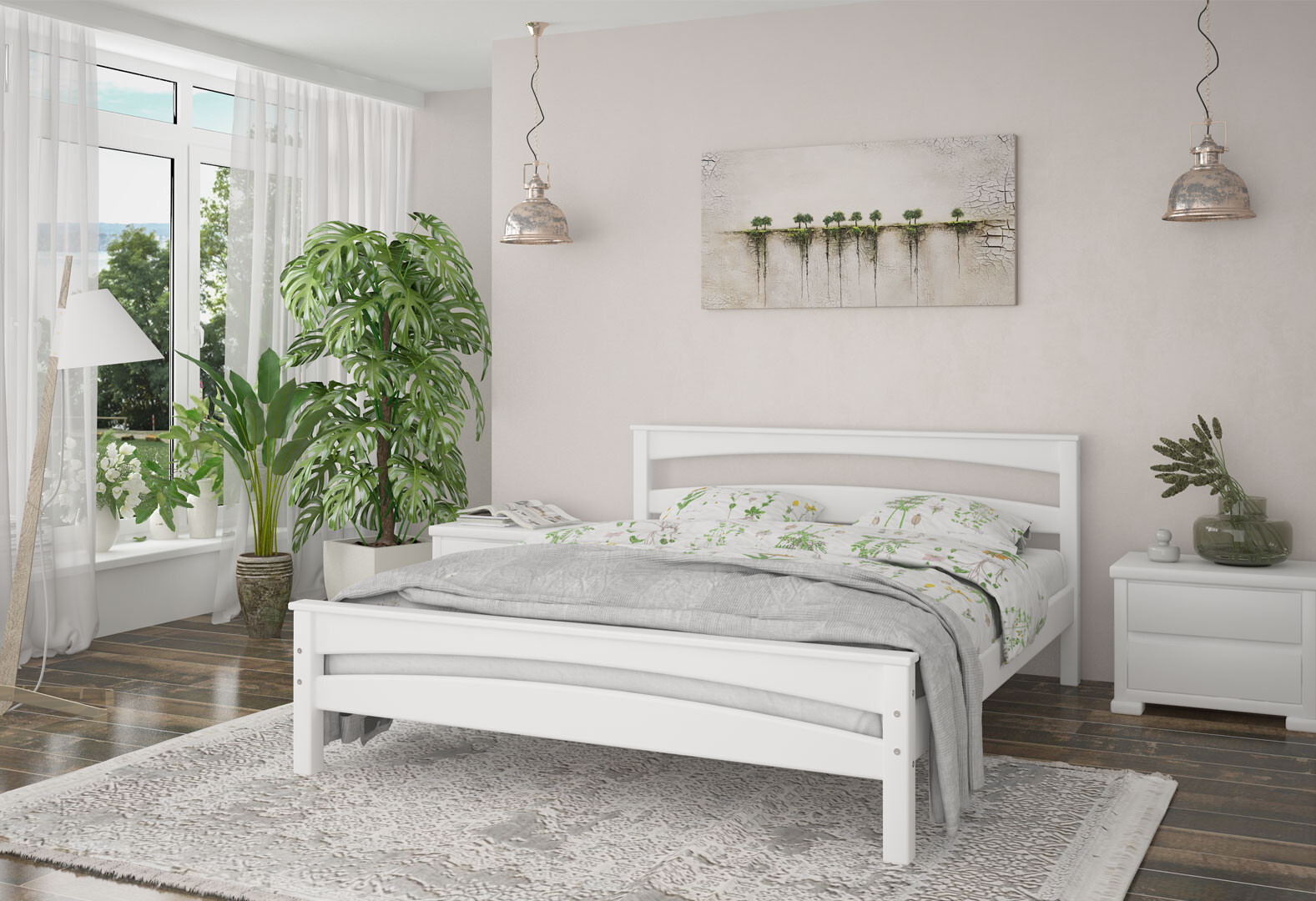 Фото 2 - Кровать Mebigrand Чикаго Сити 140 см