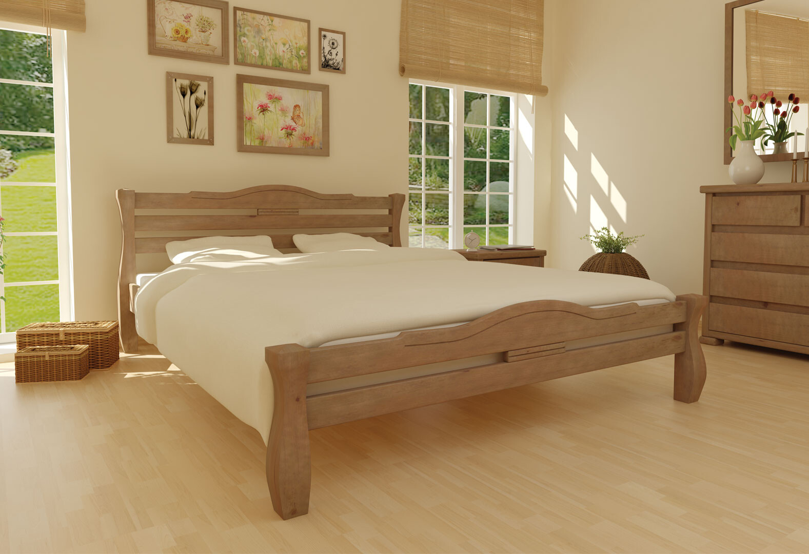 Фото 2 - Кровать Mebigrand Монако 140 см