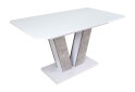 Изображение 4 - Стол обеденный Intarsio Торино / Torino 140x80 см раскладной Белая аляска / Индастриал