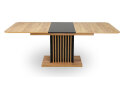 Image 10 - Стол обеденный Intarsio Тренд / Trend 160x90 см раскладной, дуб крафт золотой / черный