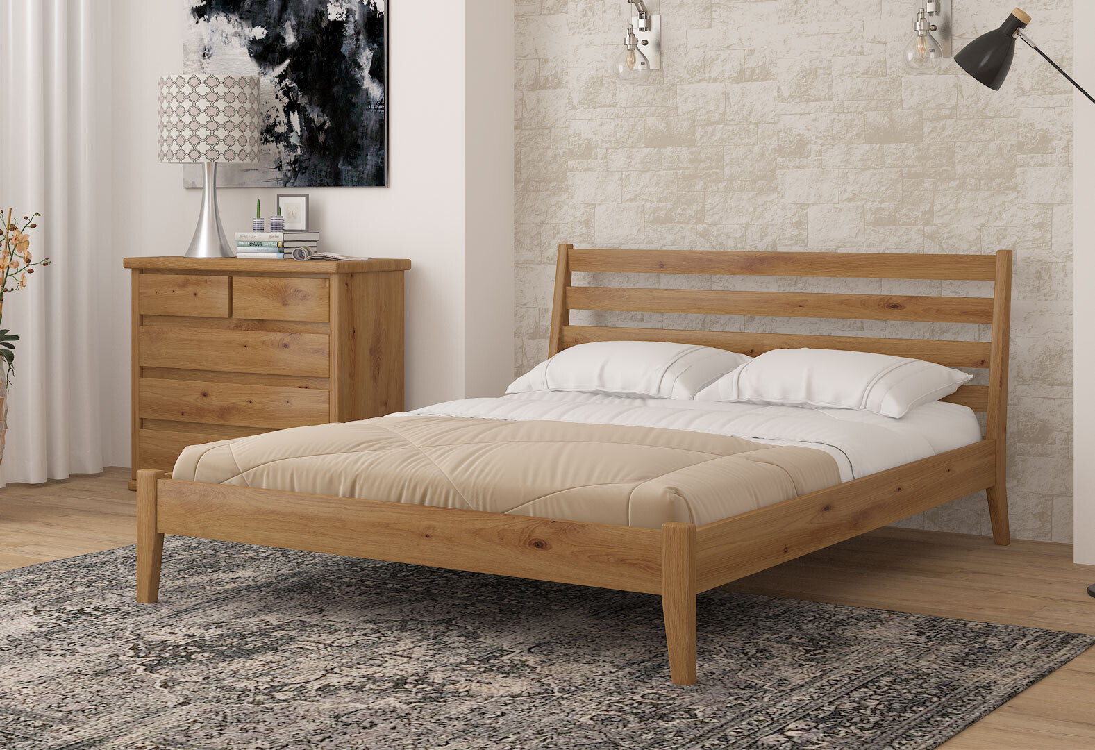 Фото 2 - Кровать Mebigrand Челси 160 см