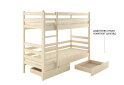 Image 6 - Кровать двухъярусная Mebigrand Соня 70 см