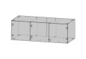 Image 2 - Антресоль Kredens furniture Venus / Винус (0032) 3-дверная 120 см, белый