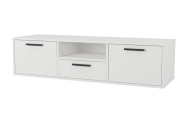 Фото Тумба під ТВ Moreli Сеул / Seul з 2 дверцятами та шухлядою 129 см білий