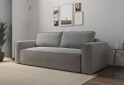 Фото 2 - Диван Вика Рекам 229х95 см, серый (Delano 705)