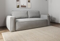 Фото 3 - Диван Вика Рекам 229х95 см, серый (Delano 705)