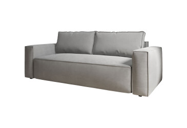 Фото Диван Вика Рекам 229х95 см, серый (Delano 705)