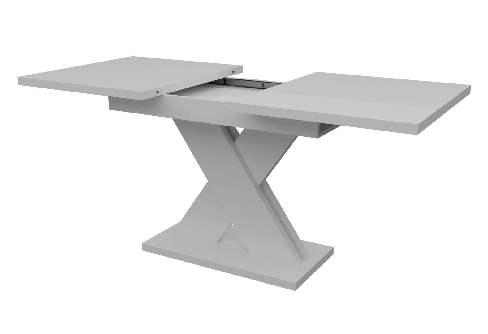 Фото 4 - Стол Неман Рой раздвижной 140/180х80, белый глянец