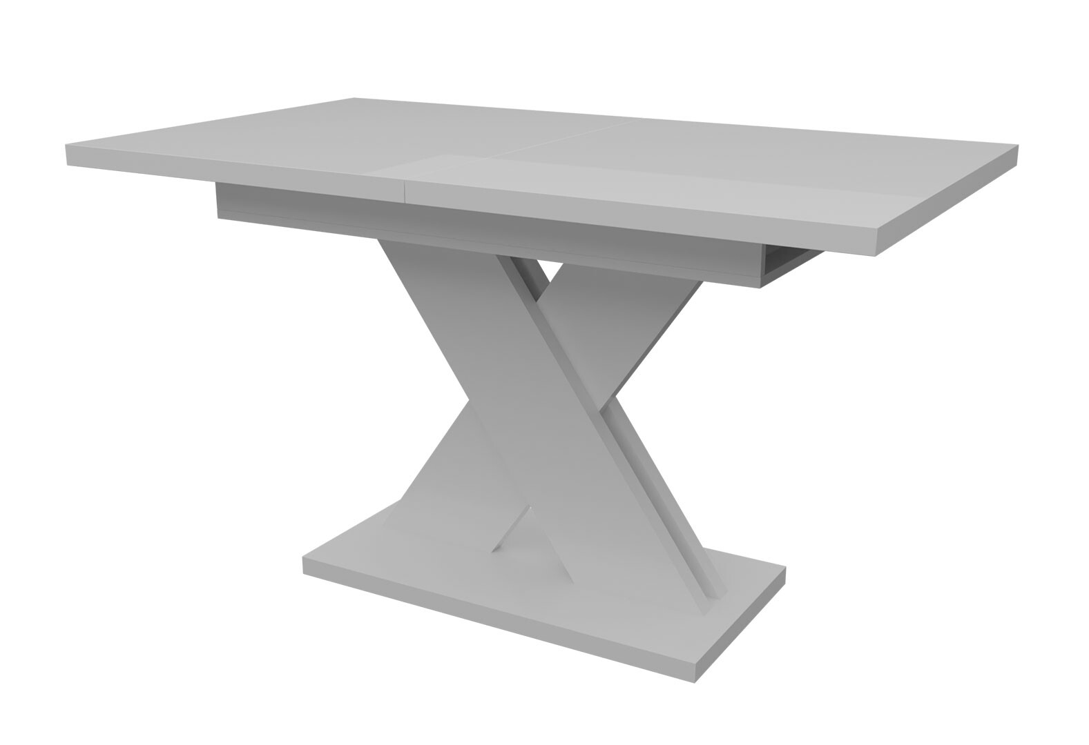 Фото 1 - Стол Неман Ламар раздвижной 140/180х80, белый глянец