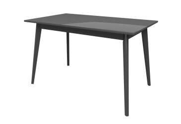 Фото Стол Неман Турин 1180х680, серый глянец