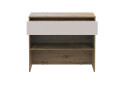 Фото 6 - Тумба для обуви Doros Сплит с ящиком 94x39x80 см Дуб Артизан / Кашемир