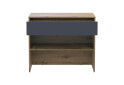 Фото 6 - Тумба для обуви Doros Сплит с ящиком 94x39x80 см Дуб Артизан / Графит