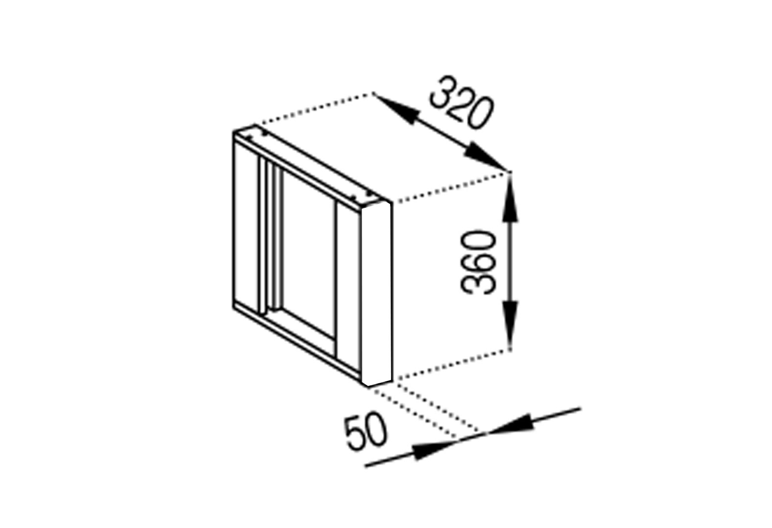 Фото 1 - Корпус А вставка (320) Світ Меблів