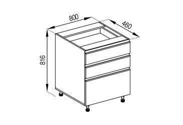 Фото Н 80 3Ш (2+1) Favorit Софи Svit Mebliv