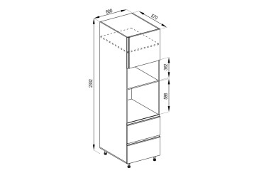 Фото П 60 ДШ п/микровол. (h-920) Favorit Софи Лак Svit Mebliv