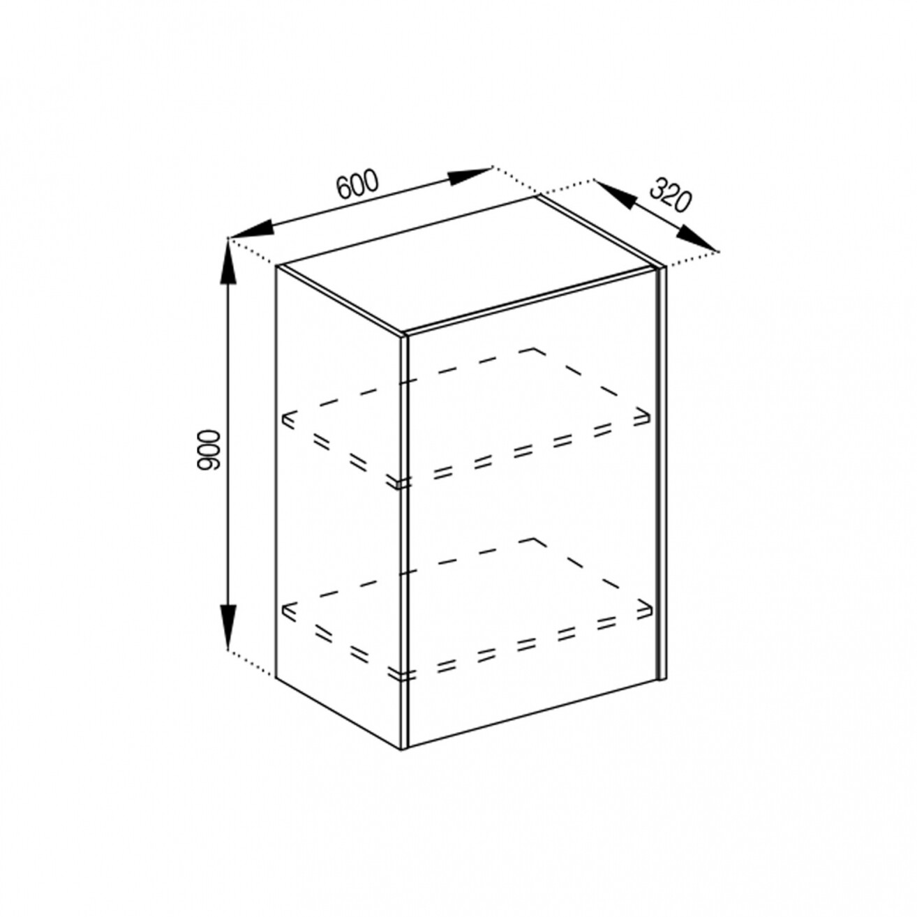 Фото 1 - В 60 Окап Графити Svit Mebliv