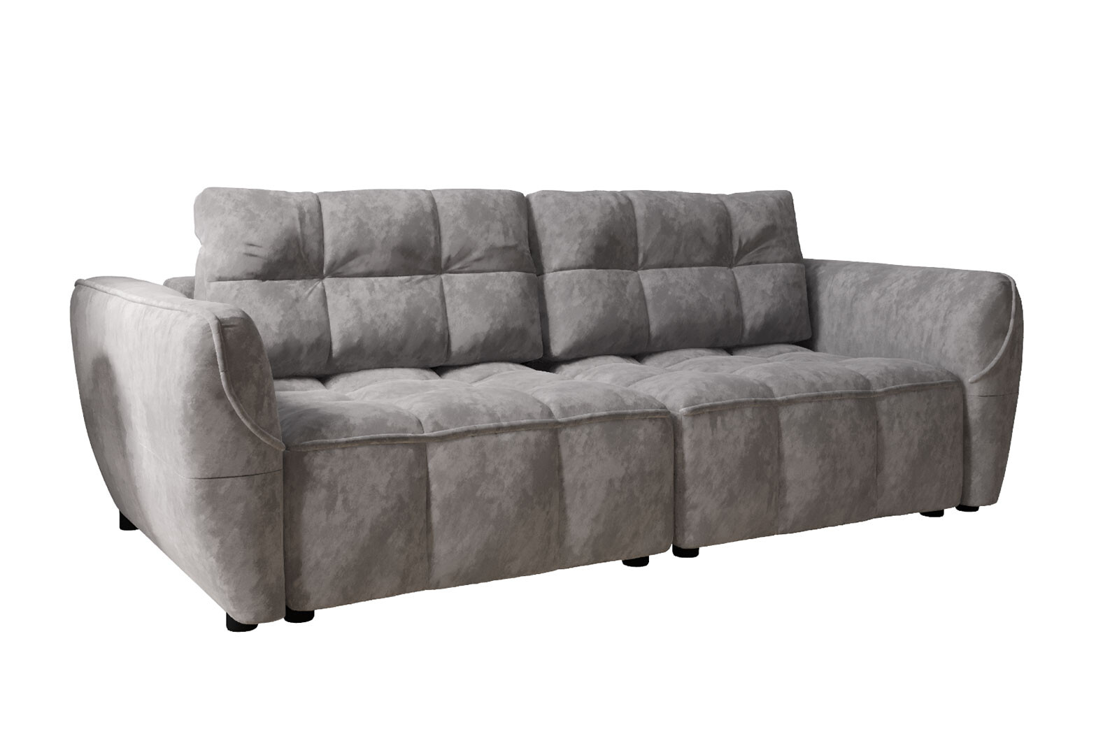 Фото 3 - Диван Vika Монтана 245x125 см, темно-сірий (Forte 11)